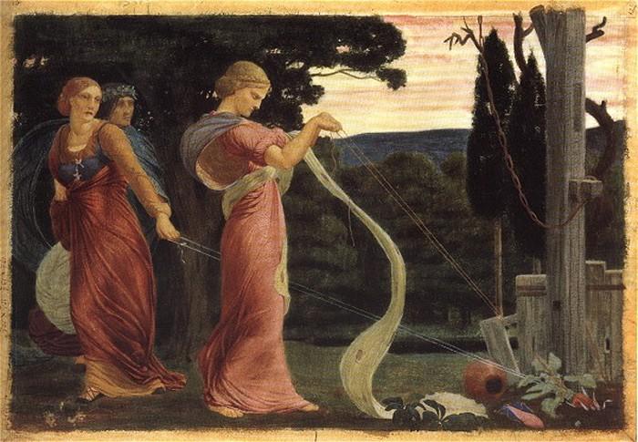 Three Women Plucking Mandrakes