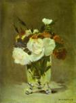 Flowers In A Crystal Vase Edouard Manet Oil Painting