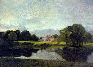 Malvern Hall Oil Painting