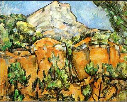 Mont St. Victoire Oil Painting