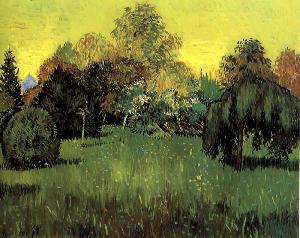 Garden of the Poets Vincent van Gogh Oil Painting