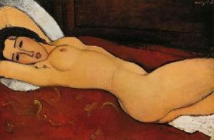 Reclining Nude Amedeo Modigliani Oil Painting