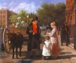 The Flower Seller Jacques Laurent Agasse Oil Painting