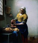 The Milkmaid Jan Vermeer Oil Painting
