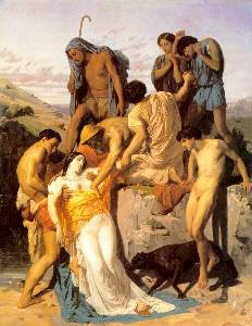 Zenobia Found by Shepherds on the Banks of the Ara Oil Painting