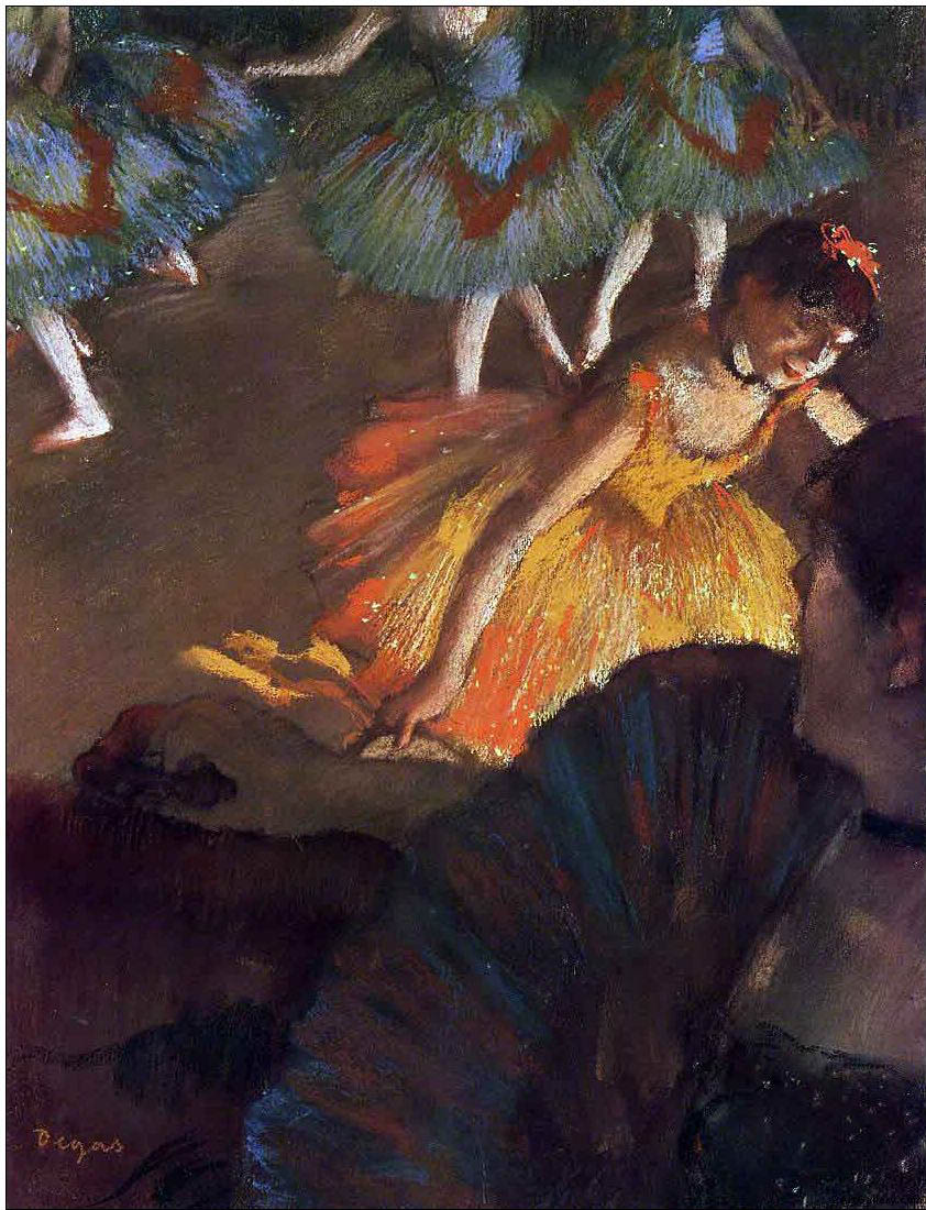 Dance oil painting