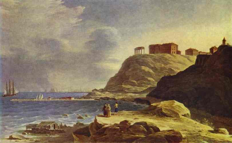 Oil painting:Odessa. 1832