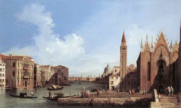 Oil painting for sale:Grand Canal: from Santa Maria della Carit? to the Bacino di San Marco,