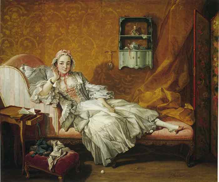 Oil painting for sale:Madame Boucher, 1743