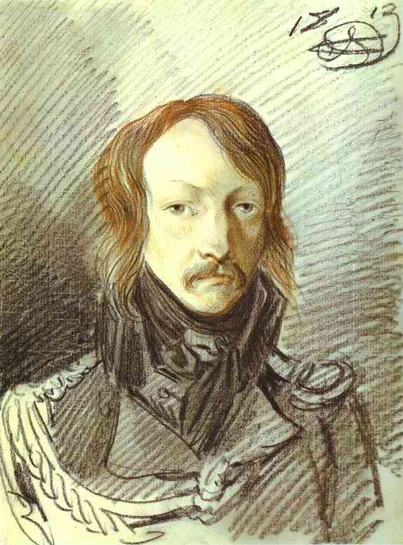 Oil painting:Portrait of A. P. Lanskoy. 1813