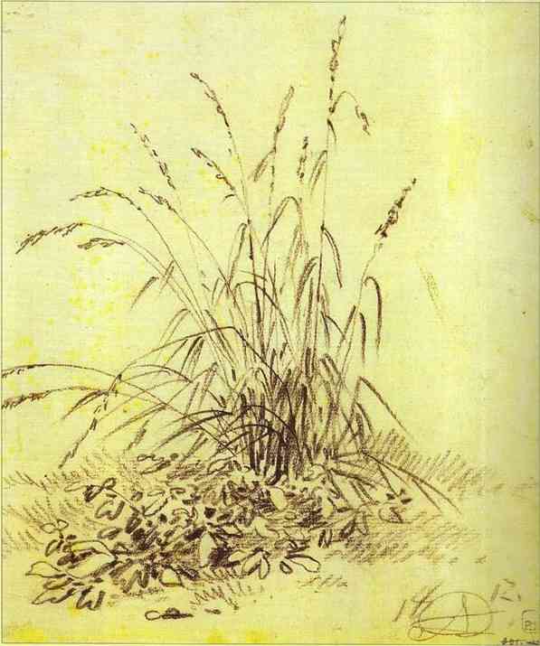 Oil painting:Grass. 1812