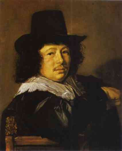 Oil painting:Portrait of Young Man. c. 1645