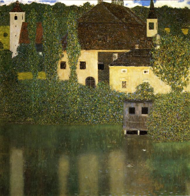 Oil painting:Water Castle. 1908