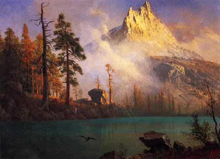 Oil painting for sale:Mountain Lake , 1865