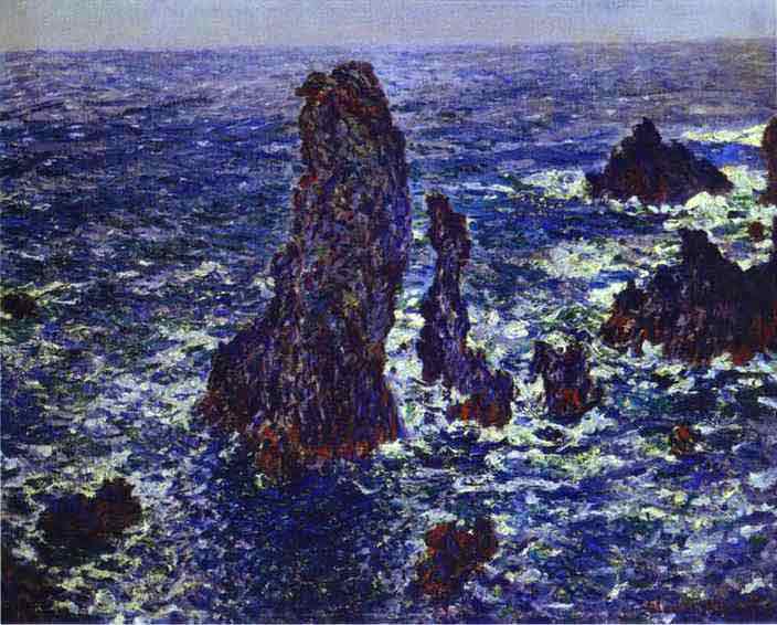 Cliffs at Belle-Ile 1886.