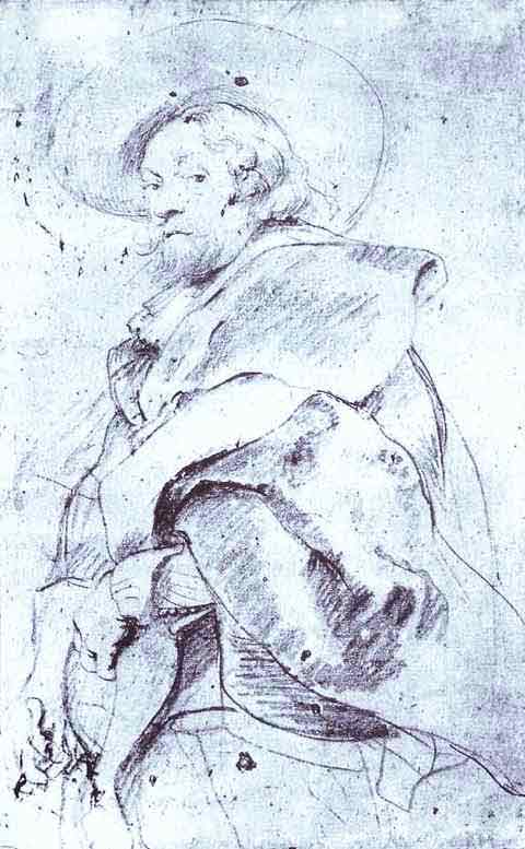 Self-Portrait. Study. 1639