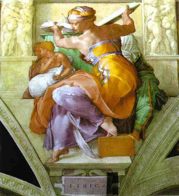 The Libyan Sibyl. 1508