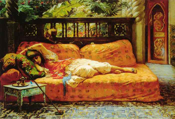 Oil painting for sale:The Siesta, 1878