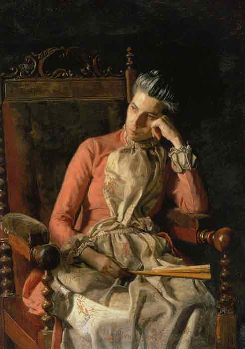 Oil painting for sale:Portrait of Amelia van Buren