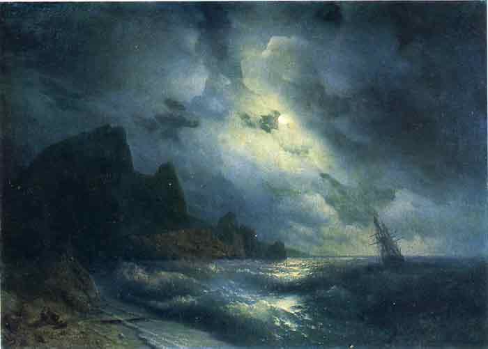 Oil painting for sale:The Sea, 1864