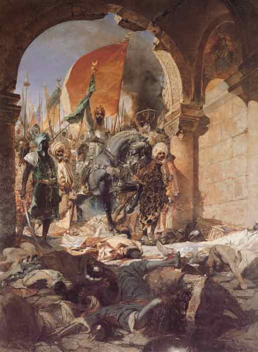 Oil painting for sale:The Entry of Mahomet II into Constantinople, 1876