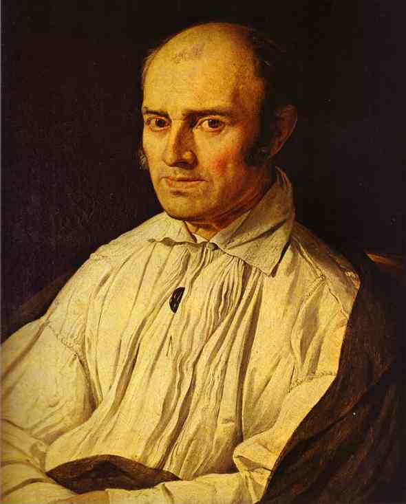 Oil painting:Portrait of Fr