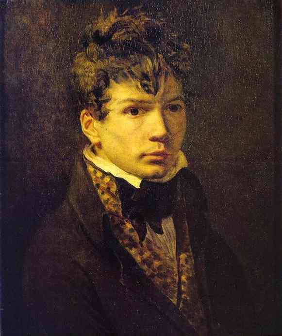 Oil painting:Portrait of Young Ingres