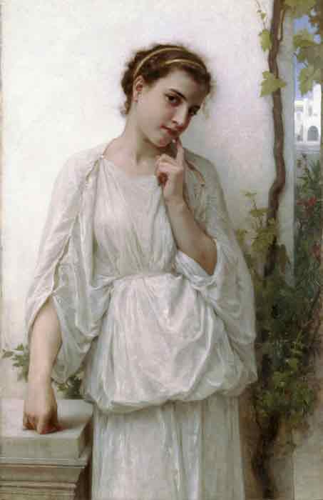 Oil painting for sale:Reverie [Revery], 1894