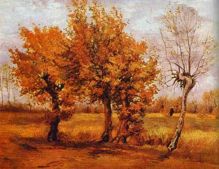 Autumn Landscape with Four Trees. November 1885