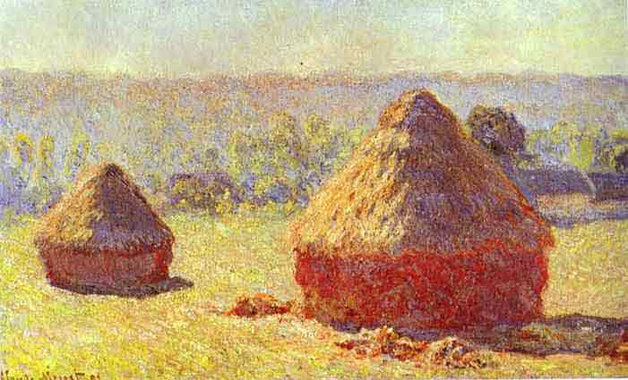 Haystack. End of the Summer. Morning. 1891.