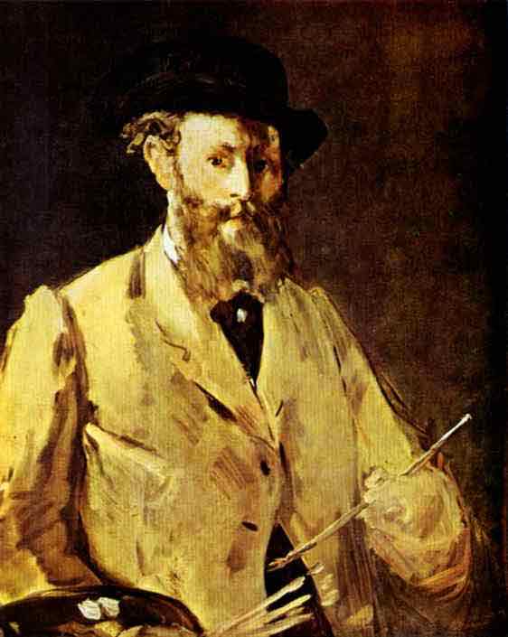 Self-Portrait with a Palette. 1879