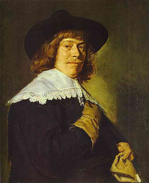 Oil painting:A Young Man with a Glove. c. 1650