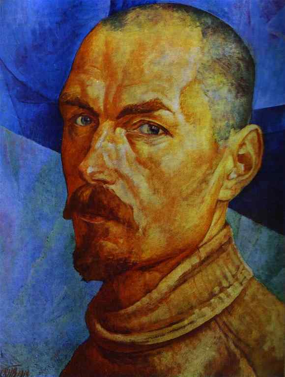 Oil painting:Self-Portrait. 1918