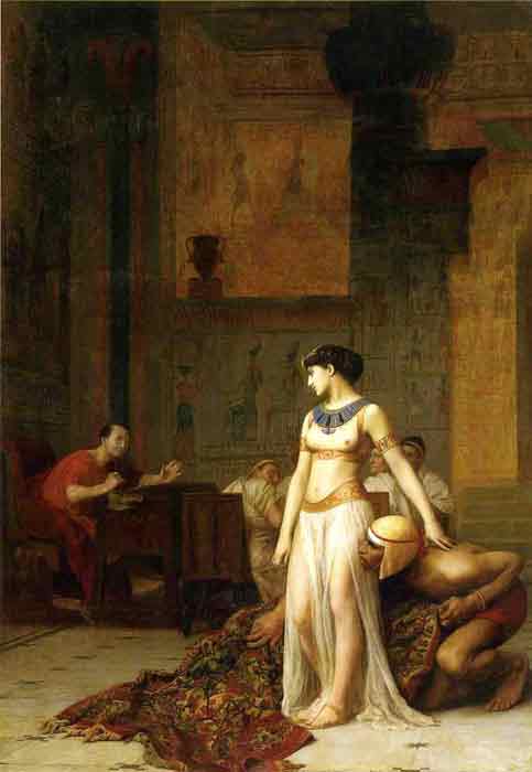 Oil painting for sale:Caesar and Cleopatra, 1866