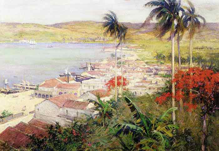Oil painting for sale:Havana Harbor, 1902