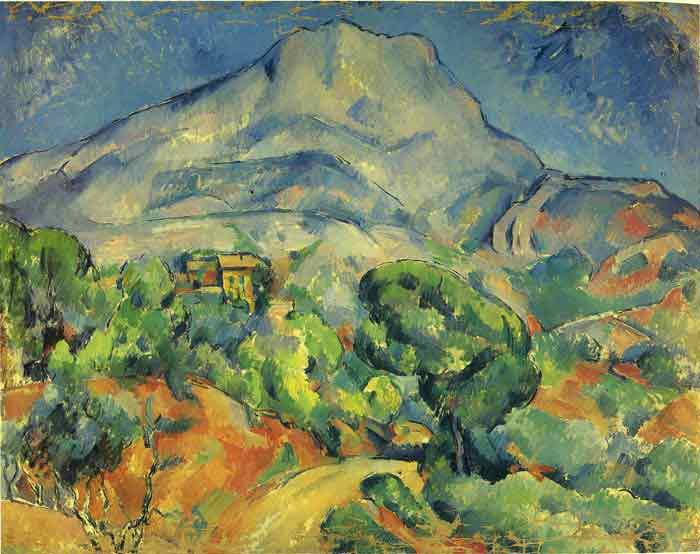 Oil painting for sale:Mont Sainte -Victoire , 1898