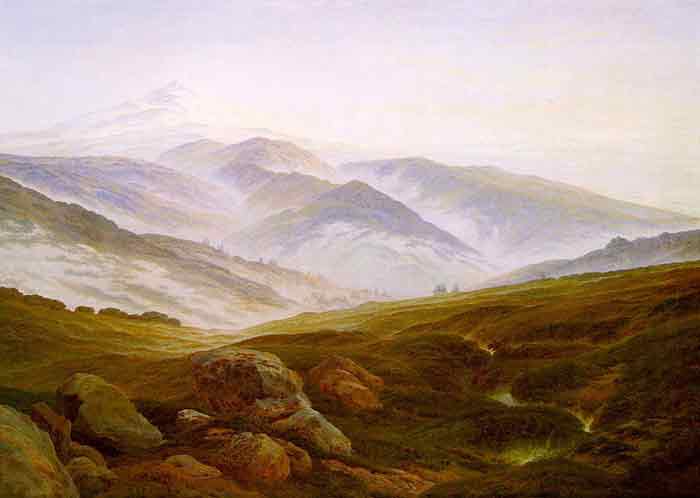 Oil painting for sale:Riesengebirge, 1835