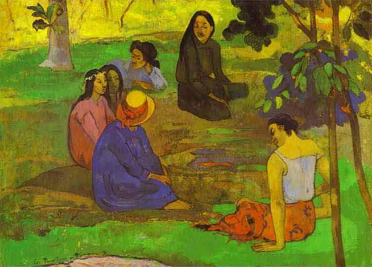 Les Parau Parau (Conversation). 1891