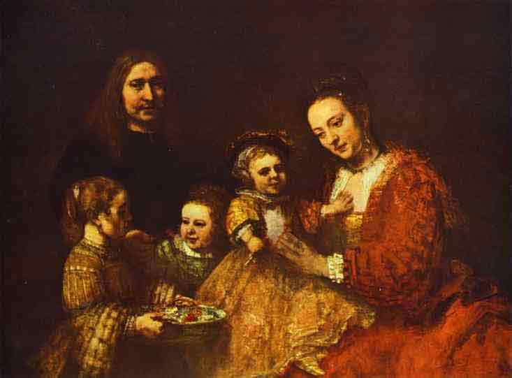 Portrait of a Family. c. 1668