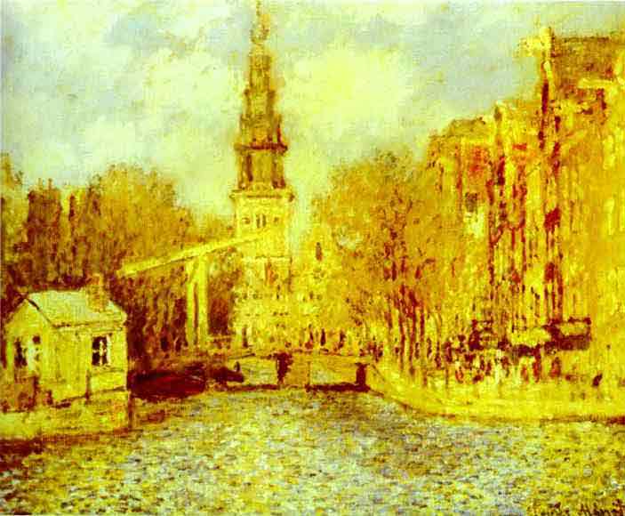 Zuiderkerk in Amsterdam 1874.
