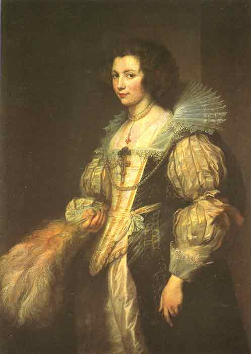 Oil painting for sale:Portrait of Maria Lugia de Tassis, 1629