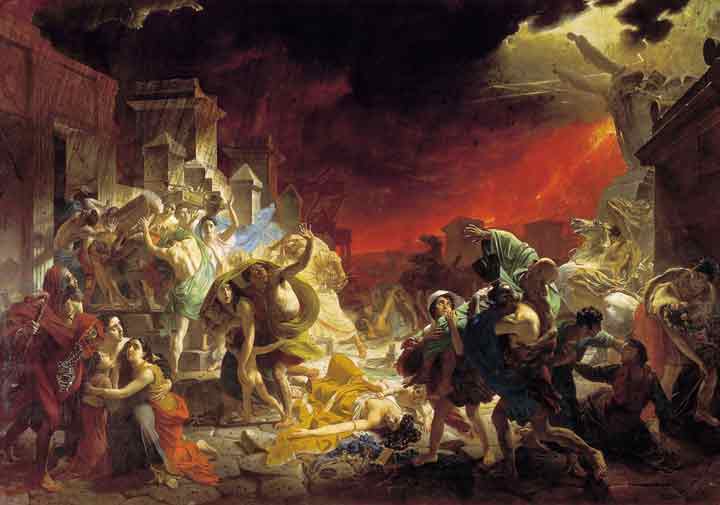 Oil painting for sale:The Last Day of Pompei, (1830-1833)