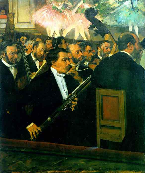 Oil painting for sale:The Orchestra of the Opera, c.1870