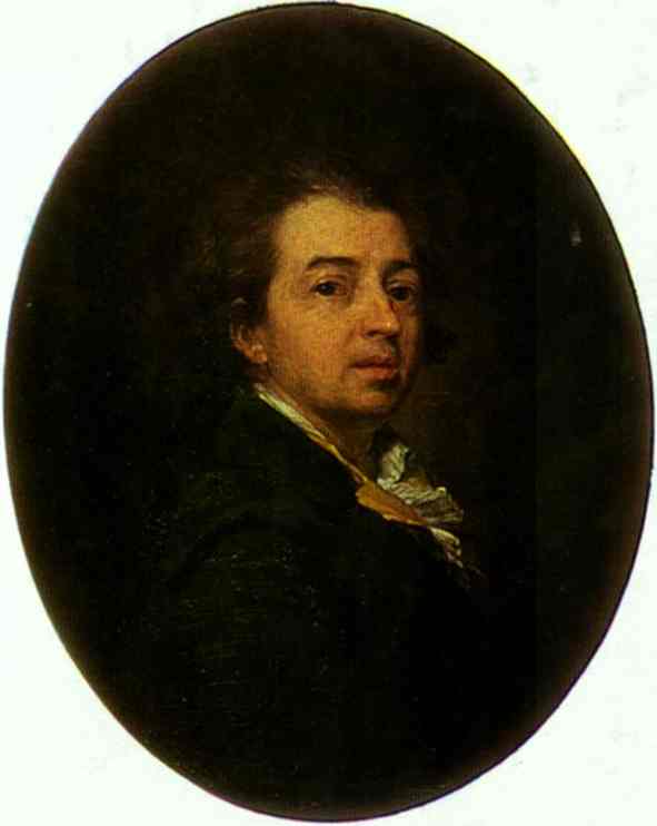 Oil painting:Self-Portrait. 1783