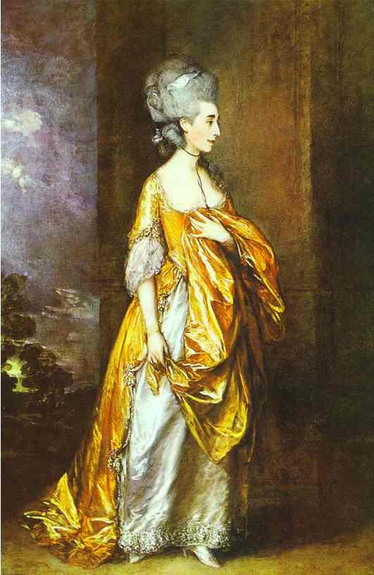 Oil painting:Mrs. Elliot. 1778