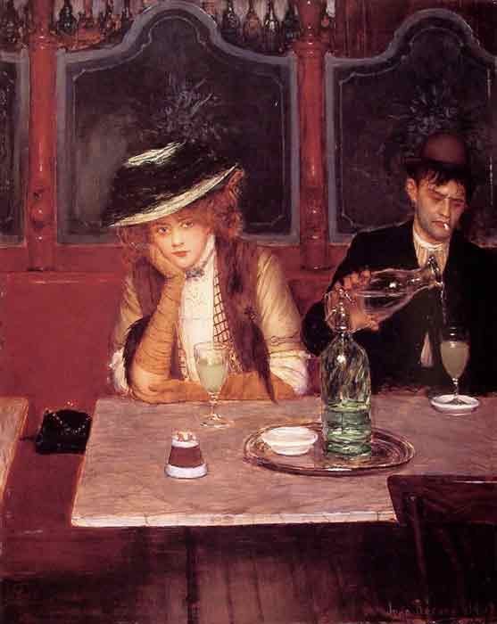 Oil painting for sale:The Drinkers, 1908