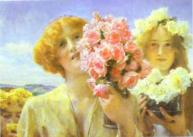 Oil painting:Summer Offering. 1911