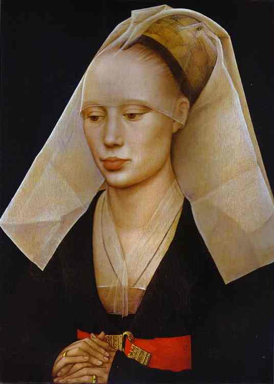 Oil painting:Portrait of a Lady. c.1460