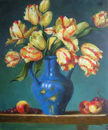 Oil painting for sale:floral13