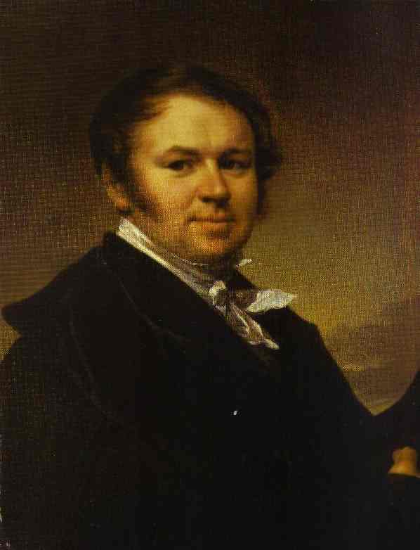 Oil painting:Self-Portrait. 1830s